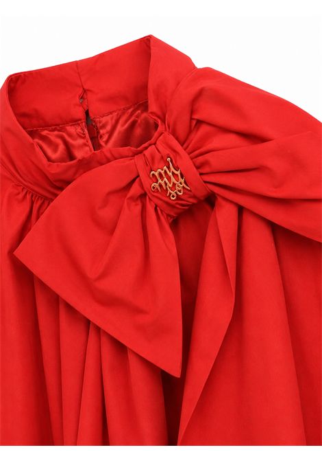 Abito con fiocco MIMISOL | MFAB800 MT TS0530RED
